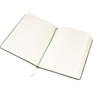 A5 jegyzetfzet jrahasznostott filc anyagbl, zld (fzet, notesz)