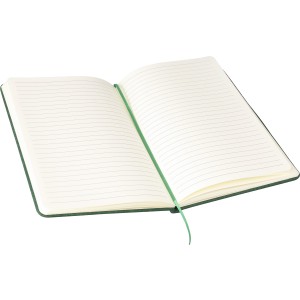 A5 jegyzetfzet jrahasznostott filc anyagbl, zld (fzet, notesz)