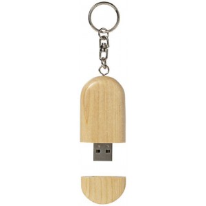 Oval fa pendrive (raktári) (pendrive)