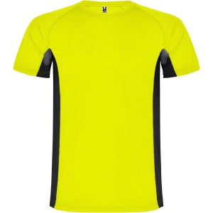 Roly Shanghai rvid ujj gyerek sportpl, fluor yellow, solid black