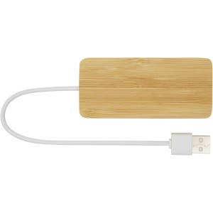 Tapas bambusz USB eloszt, natr (vezetk, eloszt, adapter, kbel)